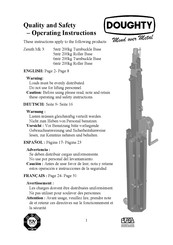 Doughty Zenith Mk 3 Mode D'emploi