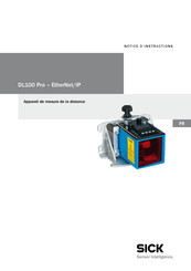 SICK DL100 Pro SSI Notice D'instructions