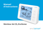 EnviSense moniteur de CO2 Manuel D'instructions