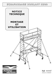 Altrad MEFRAN R300 Notice Technique Montage Et Utilisation