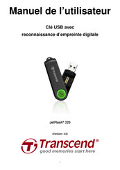 Transcend JetFlash 220 Manuel De L'utilisateur