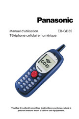 Panasonic EB-GD35 Manuel D'utilisation