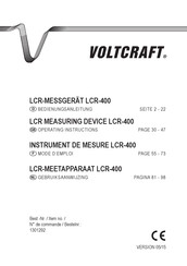 VOLTCRAFT 1301292 Mode D'emploi