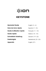 ION KEYSTONE Guide D'utilisation Rapide