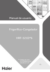 Haier HRF-521DGR6 Manuel D'utilisation