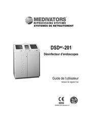 Medivators DSD-201 Guide De L'utilisateur