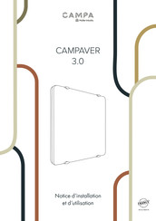 Campa CAMPAVER 3.0 Notice D'installation Et D'utilisation