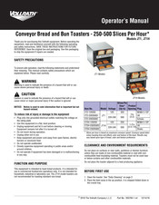 Vollrath CT2-23035002 Manuel De L'opérateur