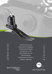 endolite echelon VAC Instructions D'utilisation