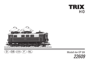 Trix 22609 Mode D'emploi
