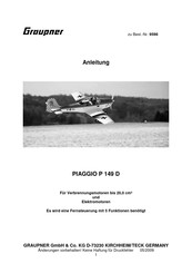 Graupner PIAGGIO P 149 D Mode D'emploi