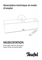 Teufel MUSICSTATION Mode D'emploi