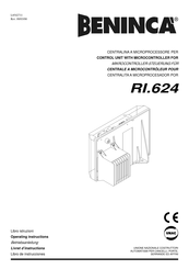 Beninca RI.624 Livret D'instructions