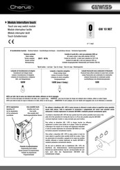 Gewiss Chorus GW 10 907 Manuel