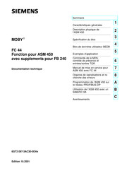 Siemens MOBY FC 44 Documentation Technique