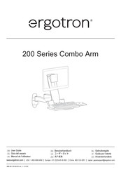 Ergotron Combo Arm 200 Serie Manuel De L'utilisateur