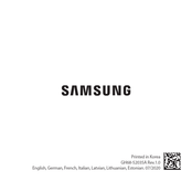 Samsung SM-R180 Guide De Prise En Main Rapide