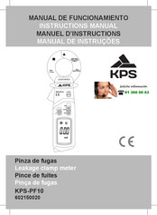 KPS KPS-PF10 Manuel D'instructions