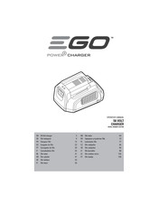 Ego Power+ CH2100E Manuel D'utilisation