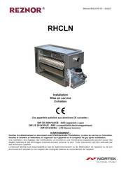 Reznor RHCLN 120 Mode D'emploi