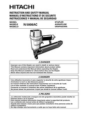 Hitachi N 5008AC Manuel D'instructions Et De Sécurité