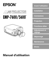 Epson EMP-7600 Manuel D'utilisation