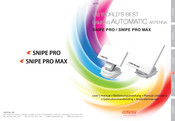 SELFSAT SNIPE PRO MAX Manuel Utilisateur