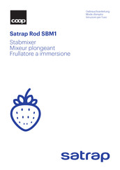 Satrap Rod SBM1 Mode D'emploi