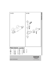 Grohe PRECISION comfort 34 239 Mode D'emploi