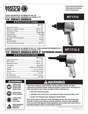 Matco Tools MT1712 Mode D'emploi