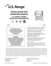 Garland U.S. RANGE U Serie Instructions D'installation Et D'utilisation