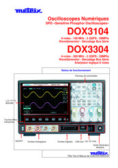 Metrix DOX3104 Notice De Fonctionnement