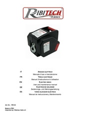 Ribimex Ribitech PE12V Manuel D'instructions Et D'utilisation
