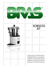 Bras SCIROCCO 3LT Carnet D'instructions