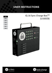 Lockncharge pclock iQ 16 Sync Charge Box Instructions D'utilisation