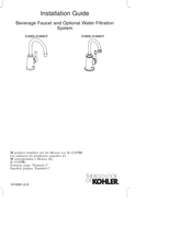Kohler K-6665-F Guide D'installation