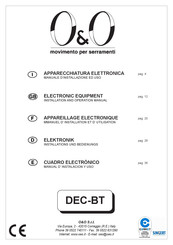 O&O DEC-BT Manuel D'installation Et D'utilisation