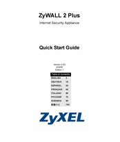 Zyxel ZyWALL 2 Plus Mode D'emploi