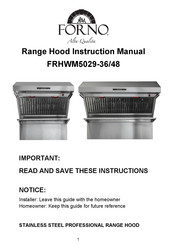 Forno FRHWM5029-36 Manuel D'instructions