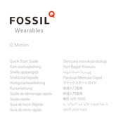 Fossil Wearables Q Motion Guide De Démarrage Rapide