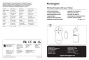 Kensington M01354-D Guide D'instructions