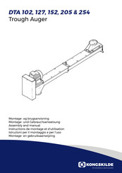 Kongskilde DTA 102 Instructions De Montage Et D'utilisation
