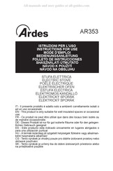 ARDES AR353 Mode D'emploi