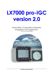 Filser Electronic LX7000 pro-IGC Mode D'emploi