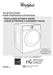 Whirlpool WFW96HEAW Guide D'utilisation Et D'entretien