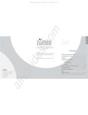 ZUMEX Versatile Manuel De L'utilisateur