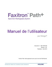 Hologic Faxitron Path+ Manuel De L'utilisateur