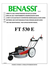 Benassi FT 530 E Livret D'utilisation Et D'entretien