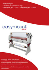 Easymount SIGN EM-S1600C Mode D'emploi