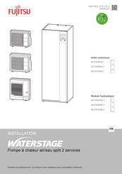 Fujitsu Waterstage Split Comfort Serie 10 Installation